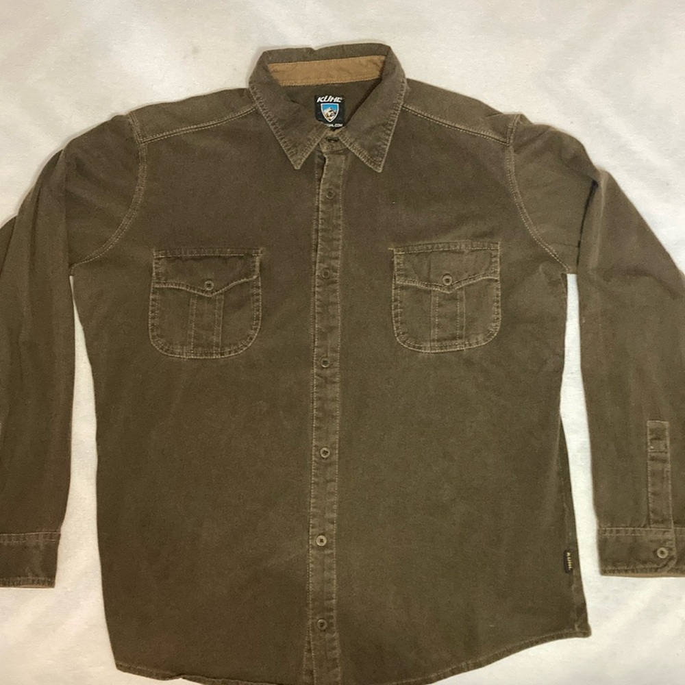 KUHL button down long sleeve shirt